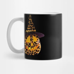 Leopard Skin Pumpkin Skin Mug